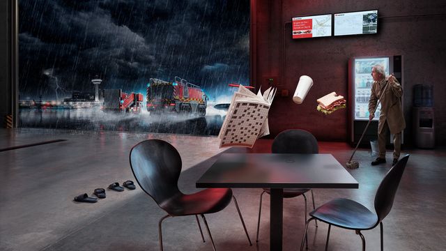 Desktop Hintergrund „Flughafen“ Desktop Hintergrund „Flughafen“