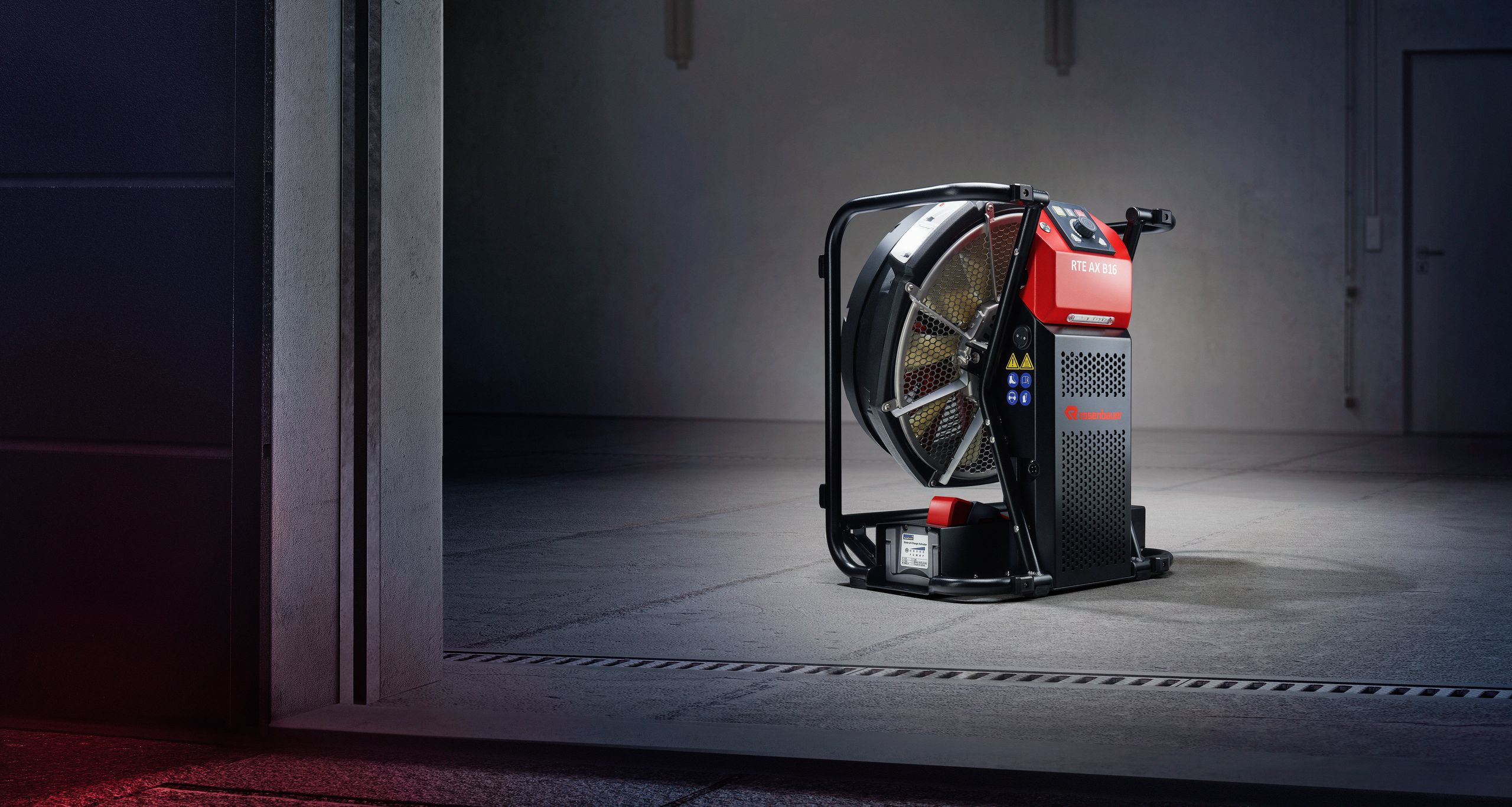 RTE AX B16 Battery-powered fan RTE AX B16 Battery-powered fan